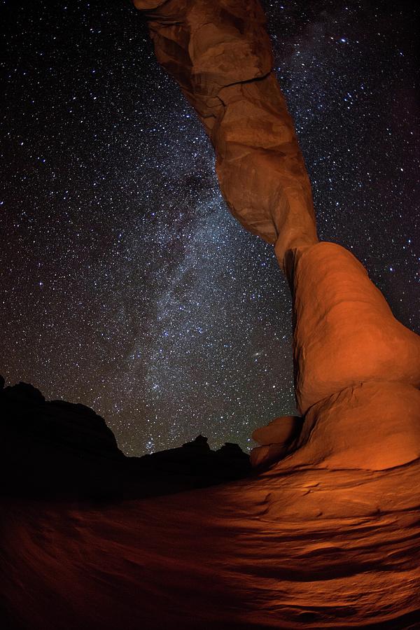 Sandstone Arch Meets Milky Way Skies Photograph by Mike Berenson / Colorado Captures