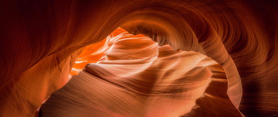 Sandstone Ceiling  Photograph by Owen Weber