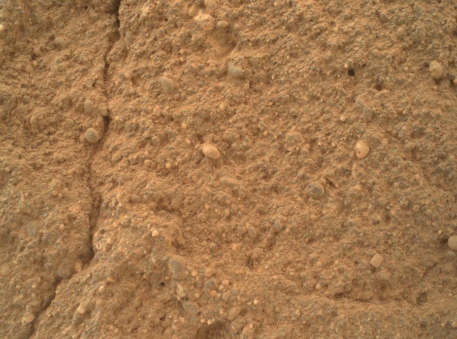 Sandstone On Mars In Detail Photograph by Science Source