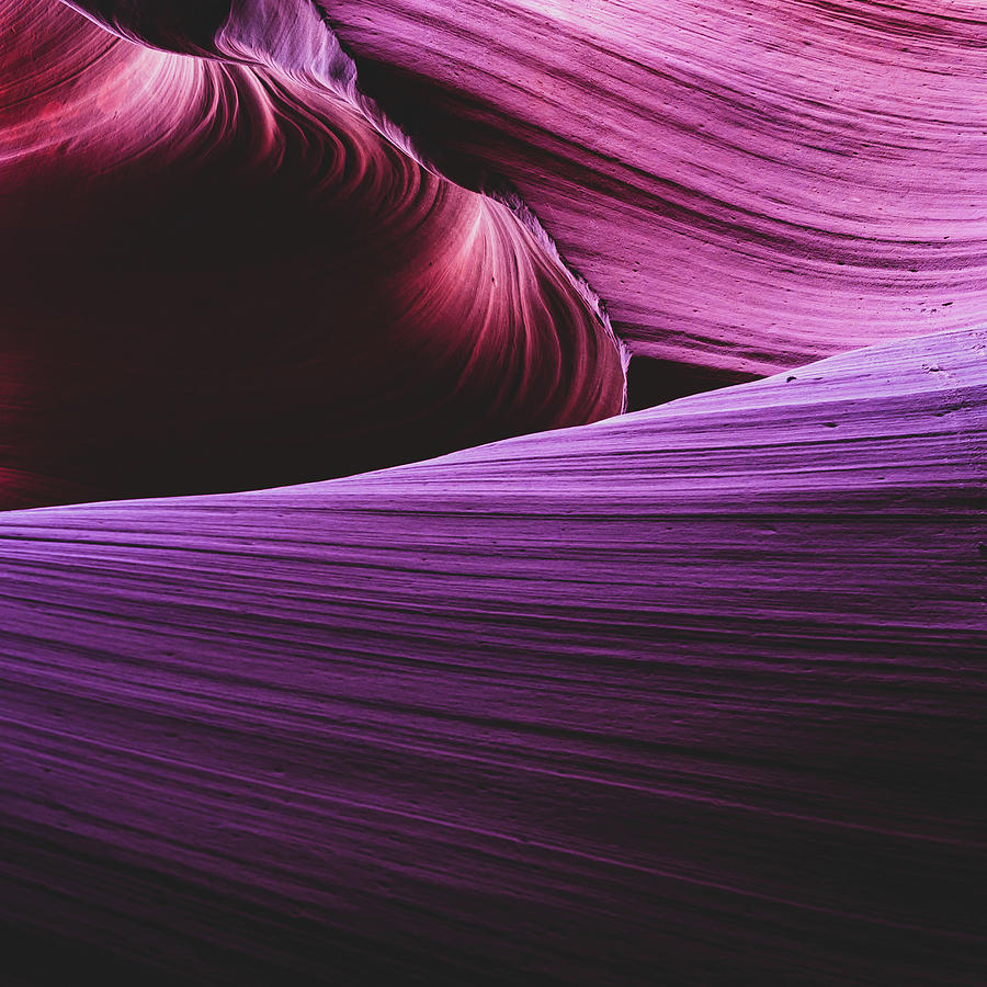 Sandstone Swirls II - Antelope Canyon Photograph
