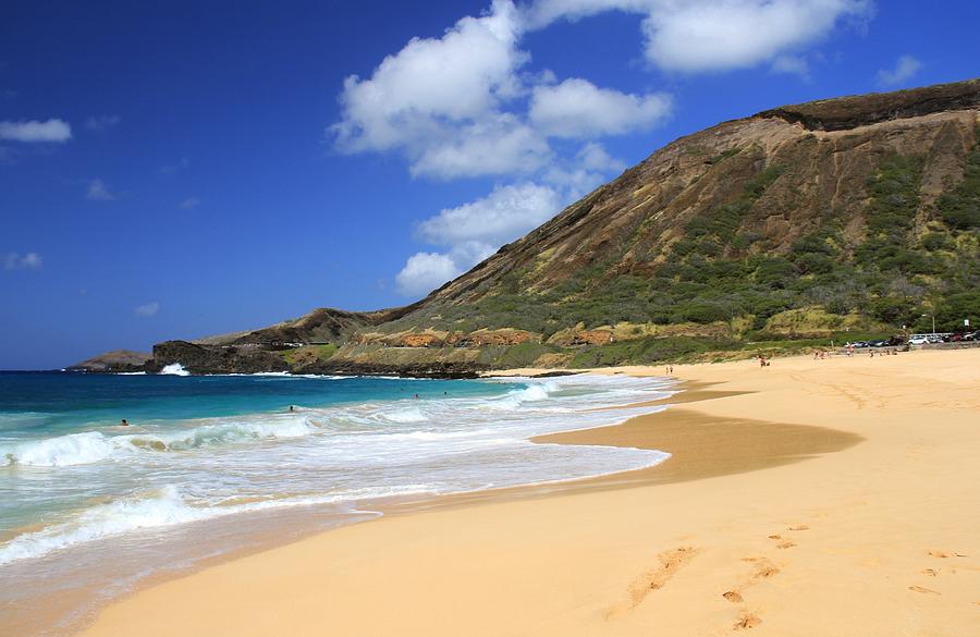 Sandy Beach And Koko Head Crater On Photograph by Ejs9