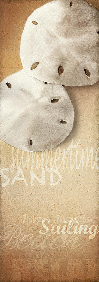 Beach Painting - Sandy I by Kory Fluckiger
