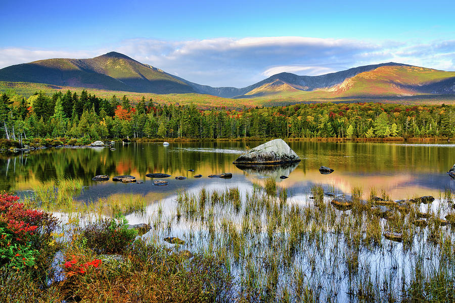 Sandy Stream Pond ME. Photograph by Michael Hubley