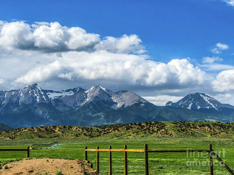 Sangre de Cristo Mountains Photograph by May Finch - Fine Art America