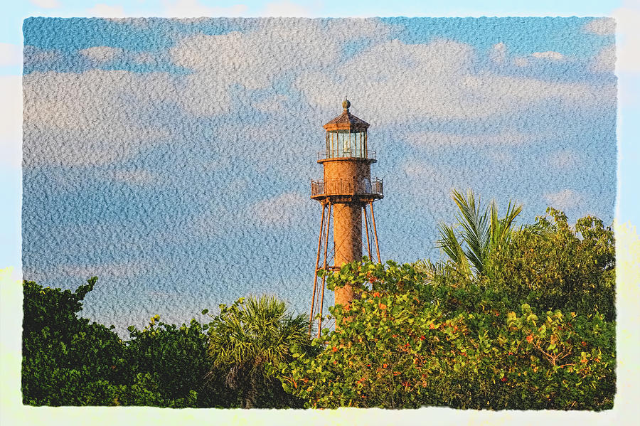 Sanibel Lighthouse 2 Photograph by Ginger Stein