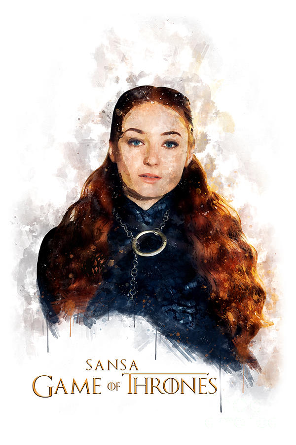 Sansa Stark Art Photograph By Waldek Dabrowski