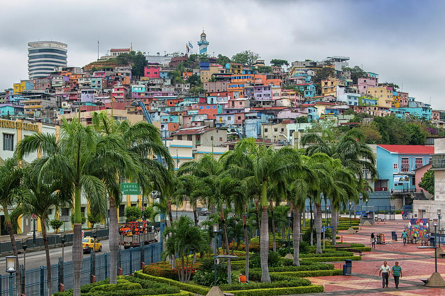 Santa Ana Hill, Guayquill, Ecuador Photograph by Robert McKinstry
