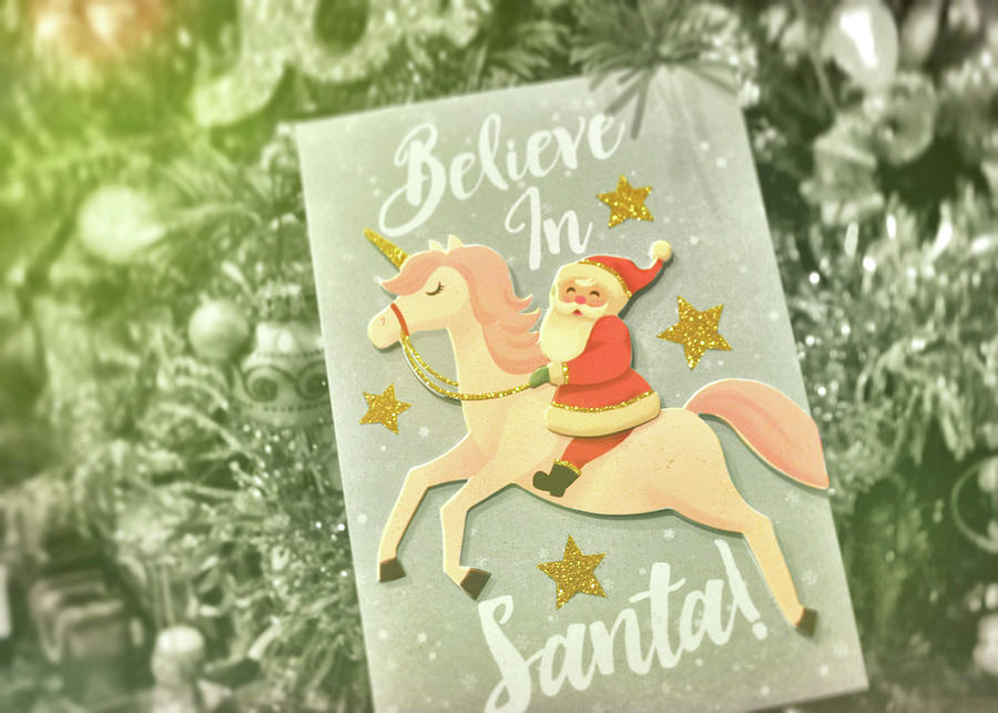 Santa Believers Photograph by Dressage Design