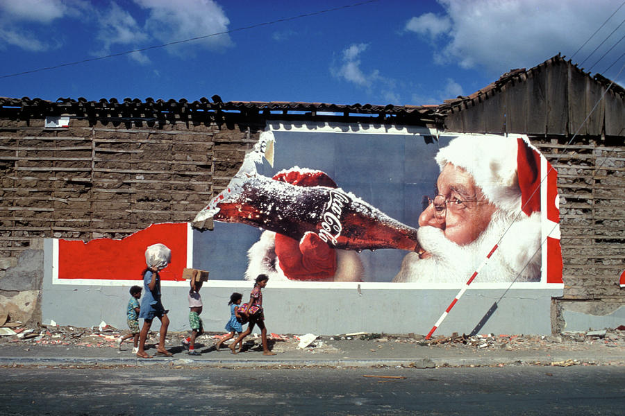 Santa Claus Photograph - After the Earthquake by Carl Purcell