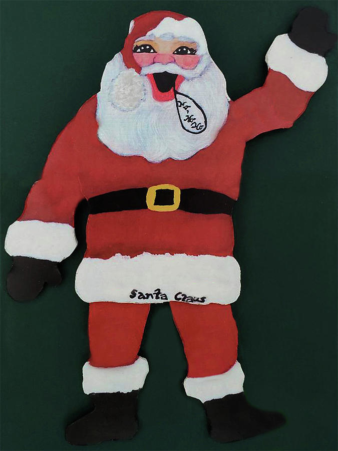 Santa Claus Painting by Kingsley Krafts