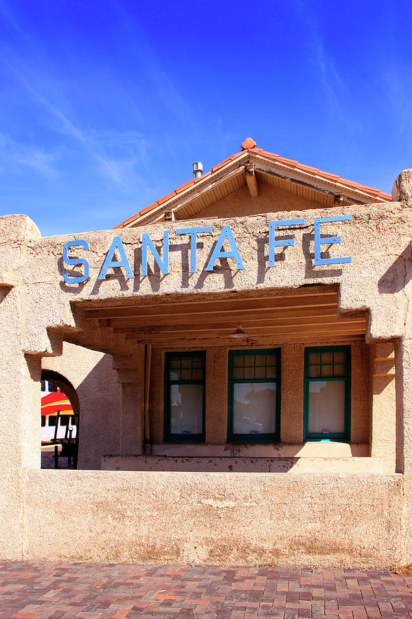 Santa Fe Railway Station Photograph by Chris Smith