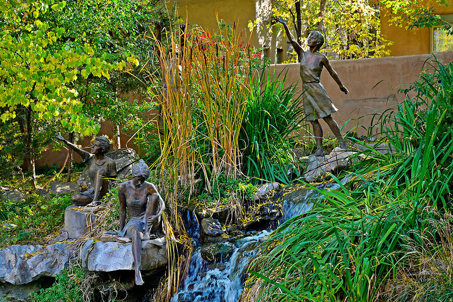 Santa Fe Sculpture Garden Study 3 Photograph by Robert Meyers-Lussier