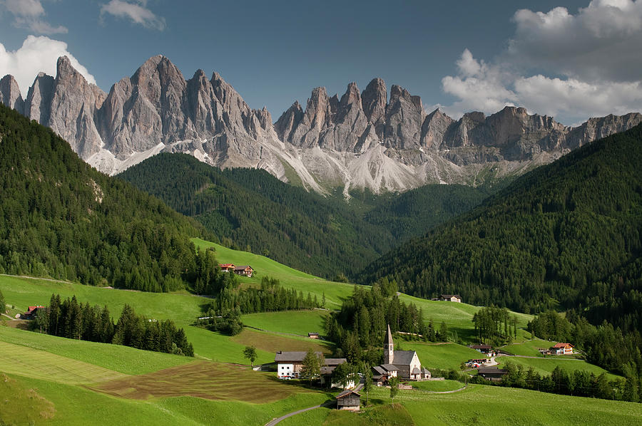 Santa Maddalena, Funes Valley (villnoss), Dolomites, Trentino Alto ...