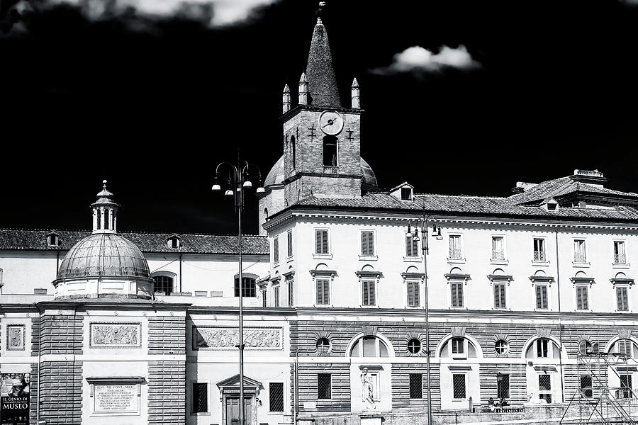 Santa Maria del Popolo in Rome Photograph by John Rizzuto