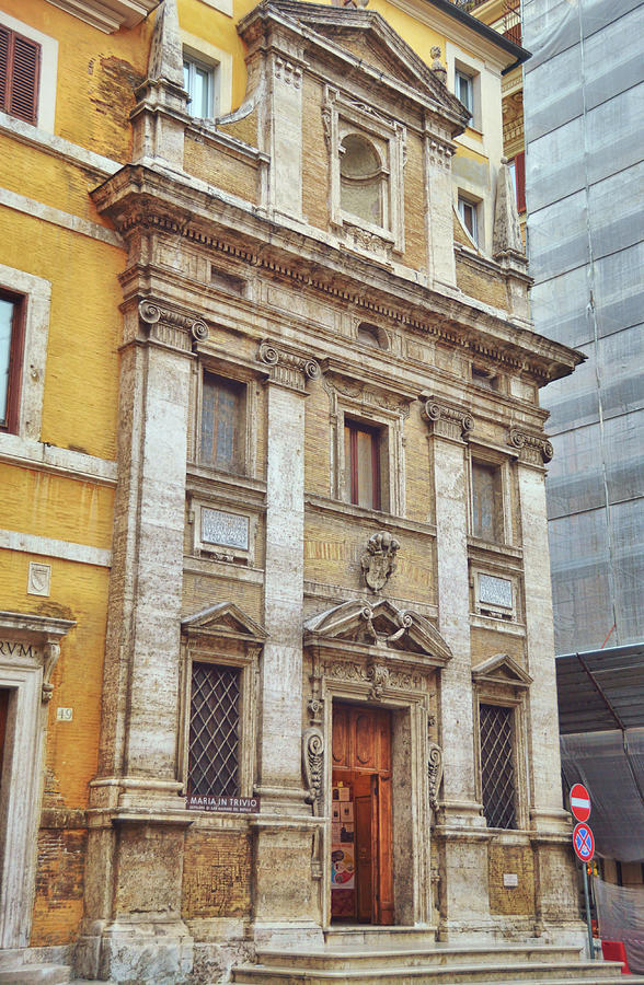 Santa Maria In Trivio Rome Photograph by JAMART Photography