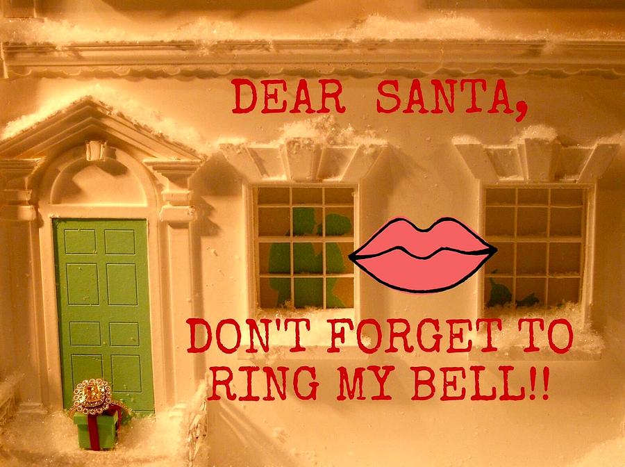 Santa Ring My Bell Photograph