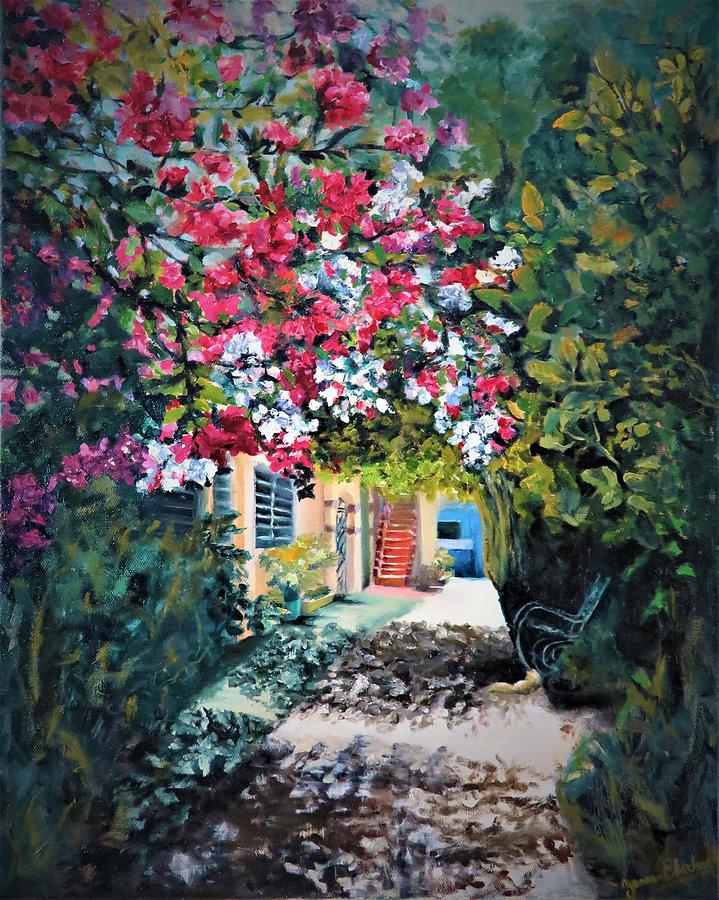 Santa Rita Painting by Yanina Eberhard - Fine Art America