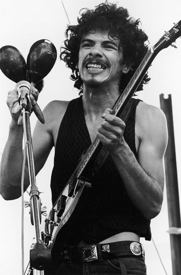 Santana At Woodstock Photograph by Tucker Ransom