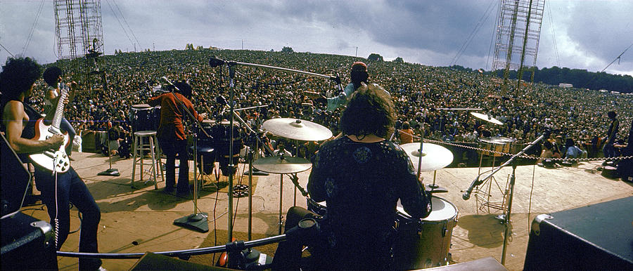 Santana Onstage At Woodstock Photograph by Bill Eppridge Santana Onstage At Woodstock Photograph by Bill Eppridge
