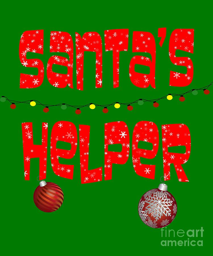 Santa's Helper Christmas by Valerie Garner Santa's Helper Christmas by Valerie Garner