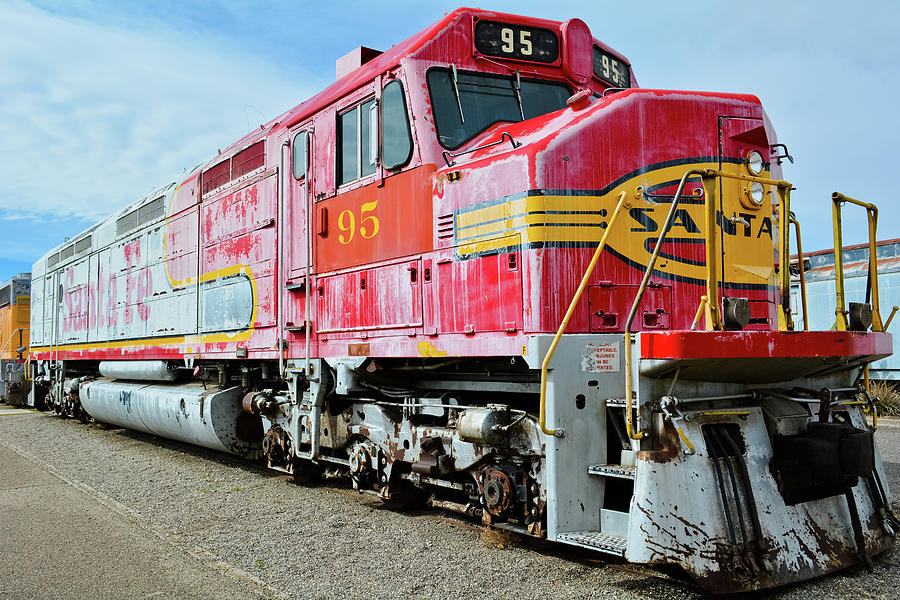 Sante Fe Railroad Photograph by Kyle Hanson