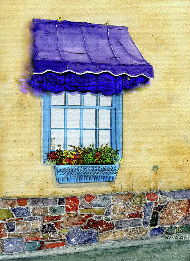 Sante Fe Window Painting