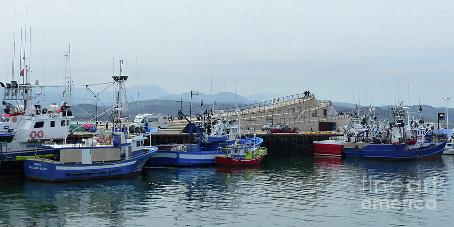 Santona Harbour and Museum - Spain Photograph by Phil Banks