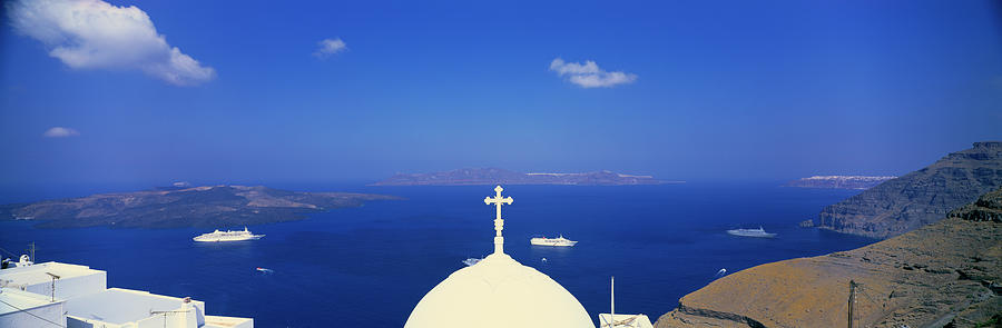 Santorin, Greece Photograph by Denkou Images