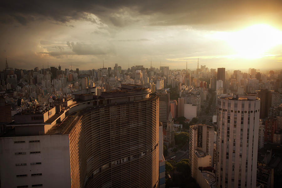Sao Paulo In The Afternoon Photograph by Brasil2