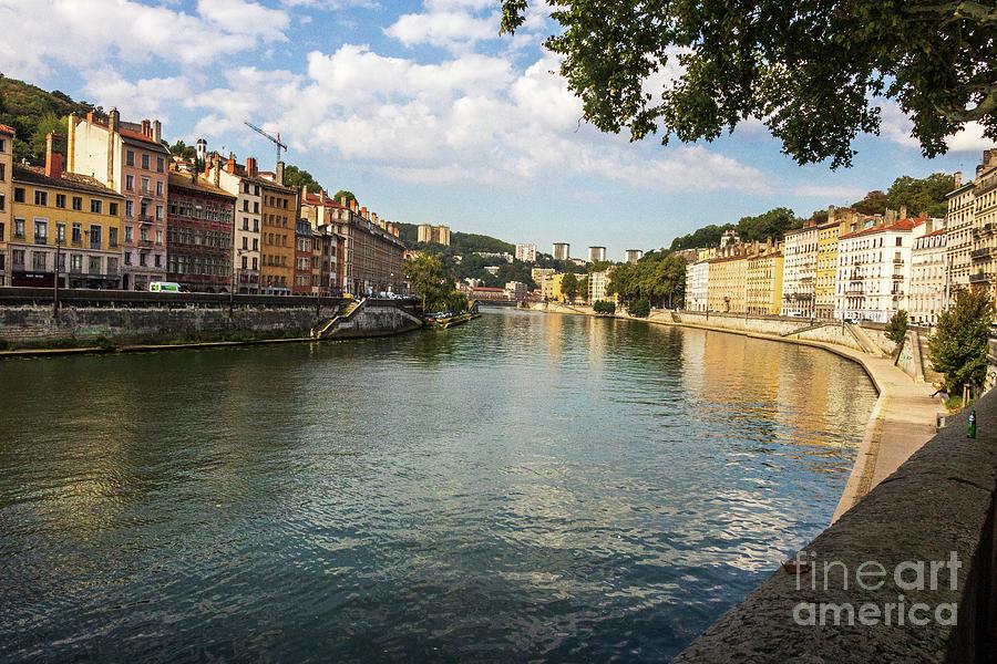 Saone River View Photograph by Thomas Marchessault
