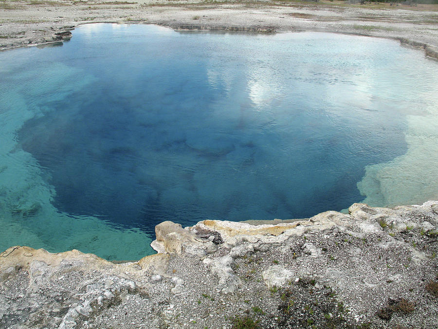 Sapphire Pool, Yellowstone Photograph by Tom Kelly Photo