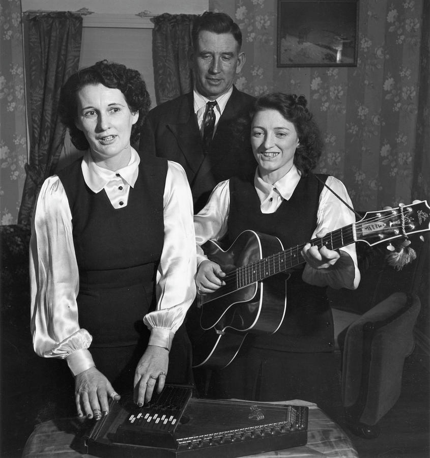 Music Photograph - Sara Carter;Maybelle Carter;A. P. Carter [& Wife] by Eric Schaal