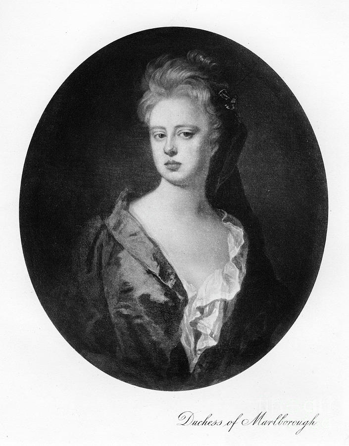 Sarah Churchill, Duchess Drawing by Print Collector