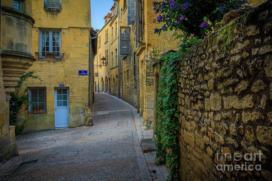 Sarlat Streets Photograph by Inge Johnsson