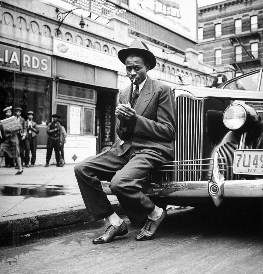 Satchel Paige In Harlem Photograph by George Strock Satchel Paige In Harlem Photograph by George Strock