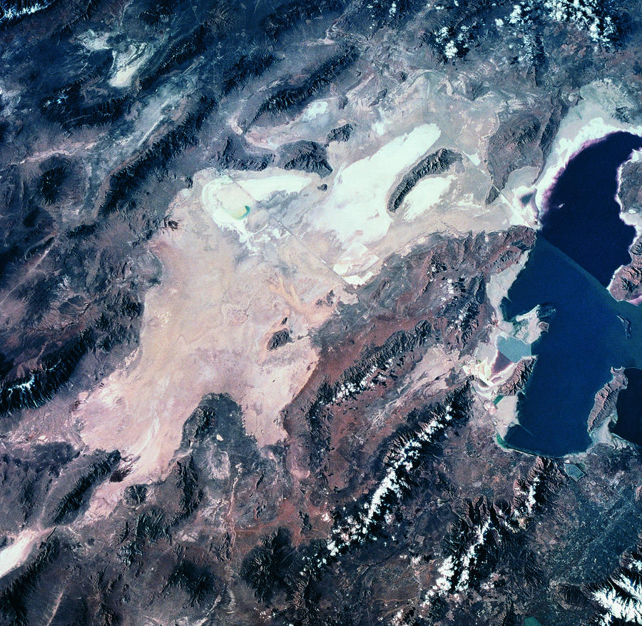 Space Photograph - Satellite View Of Landscape On Earth by Stockbyte