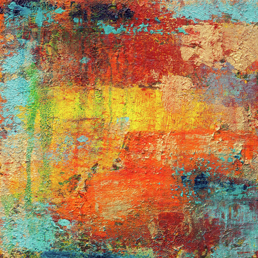 Abstract Painting - Saturation 2 by Hilary Winfield