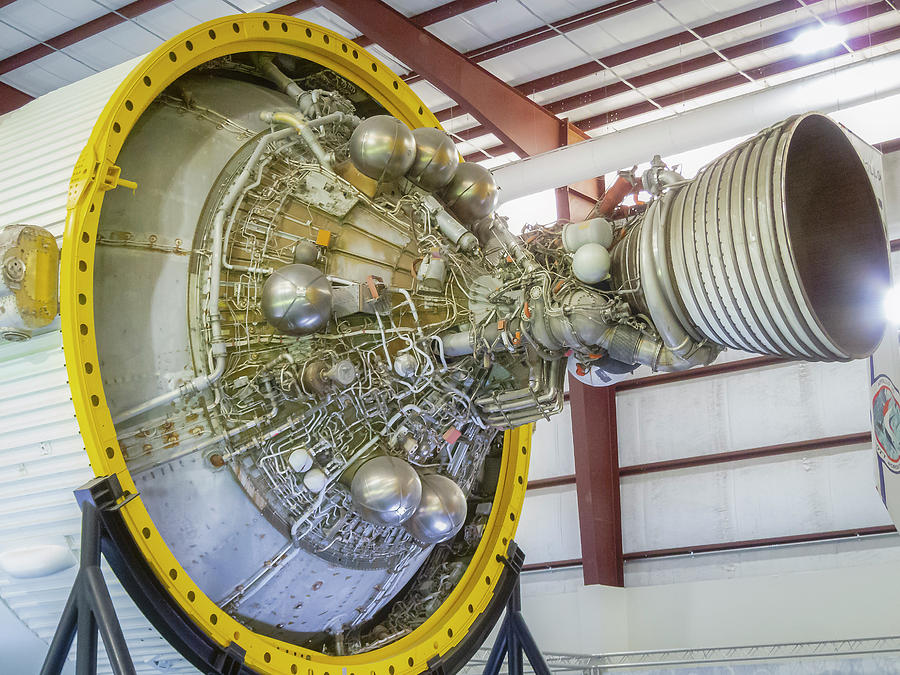 Saturn V Rocket Third Stage by David Chiles Saturn V Rocket Third Stage by David Chiles