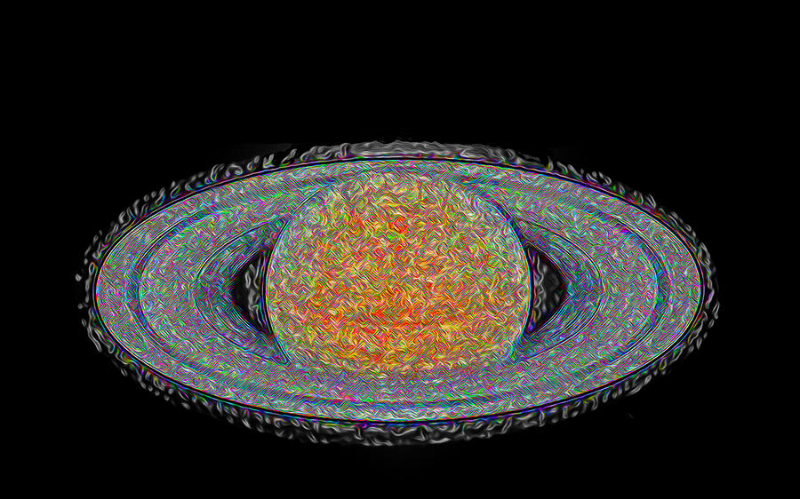 Saturnian Image 5 Digital Art