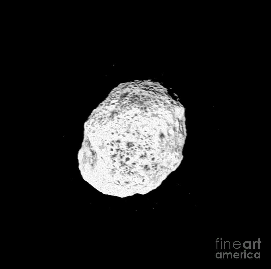 Saturn's Moon Hyperion Photograph by Nasa/science Photo Library