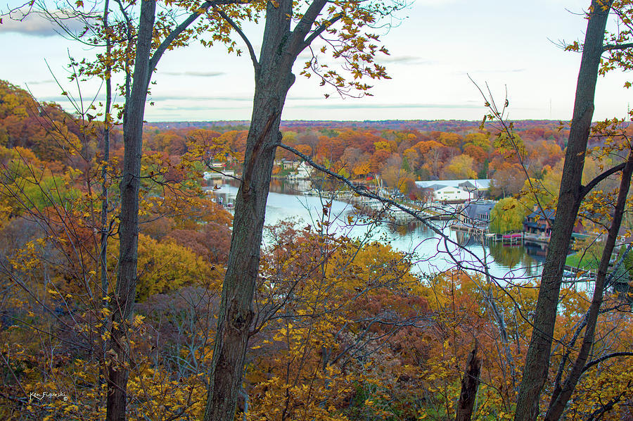Saugatuck Michigan Autumn Mount Baldhead 6 Photograph by Ken Figurski