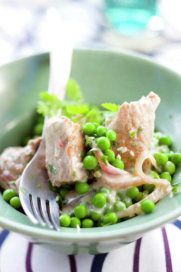Sauteed Veal With Peas Photograph by Roulierturiot Fine Art America