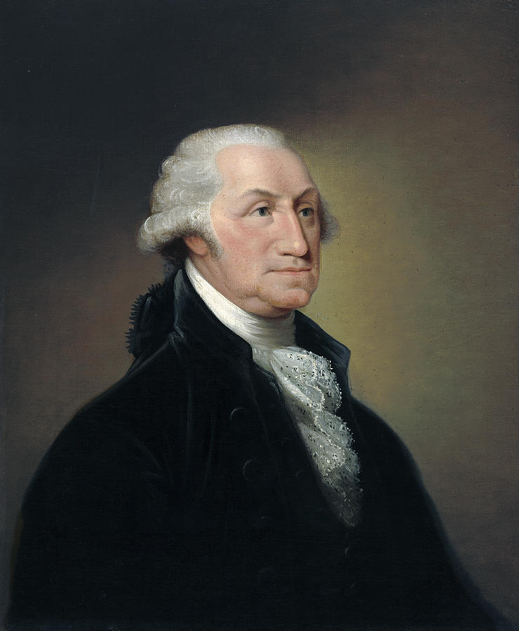 George Washington, C1796 Painting by Edward Savage