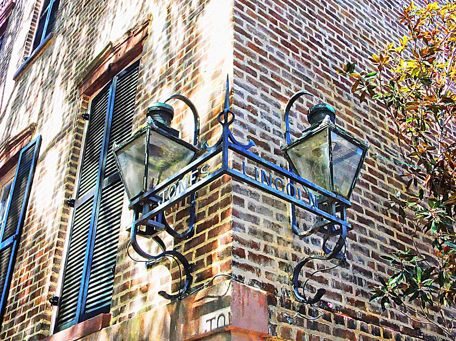 Savannah Street Corner Marker Photograph by Joe Duket