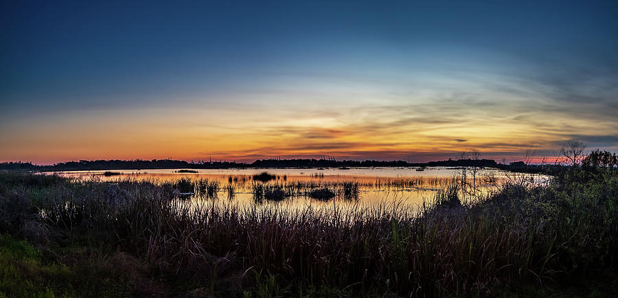 Savannah Sunset 1 Photograph by Morey Gers - Fine Art America