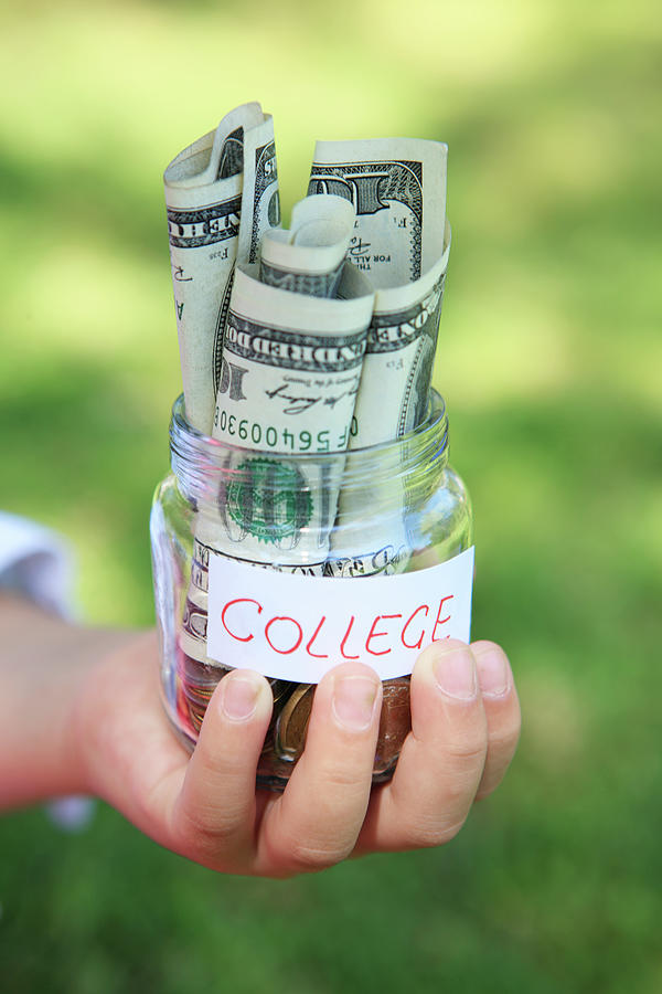 Savings For College Photograph by Weekend Images Inc.