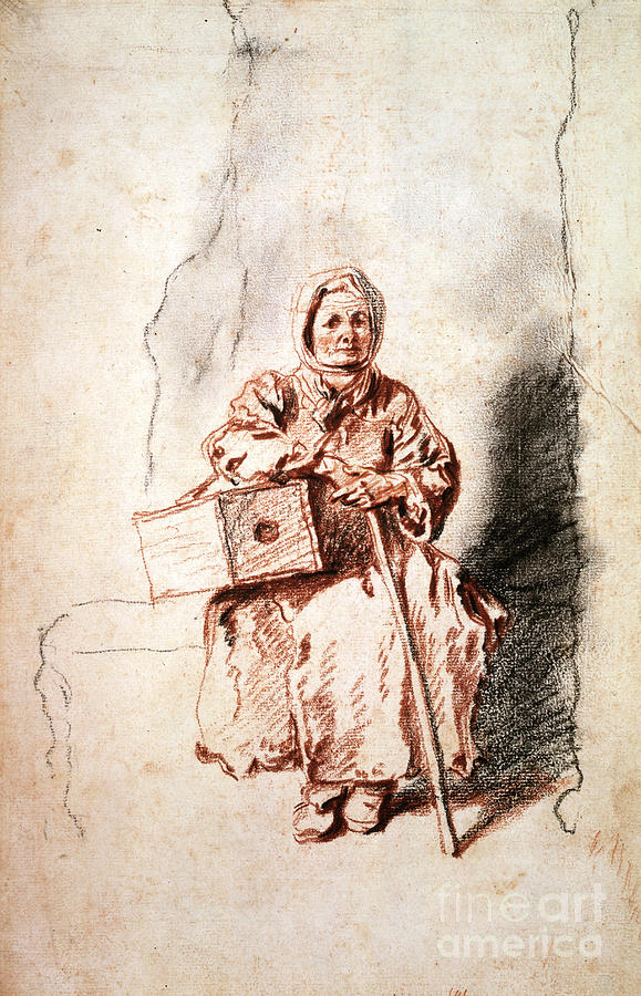 Savoyarde, C1715. Artist Jean-antoine Drawing by Print Collector
