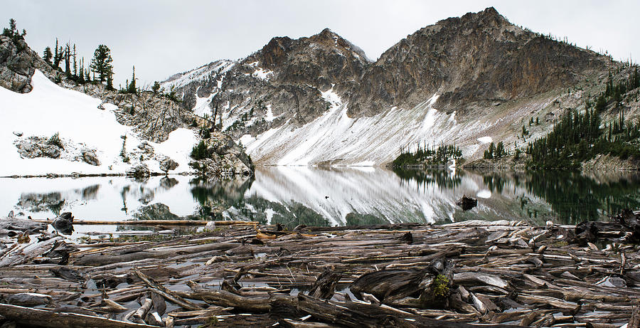 Mountain Photograph - Sawtooth Lake by Brenda Petrella Photography Llc