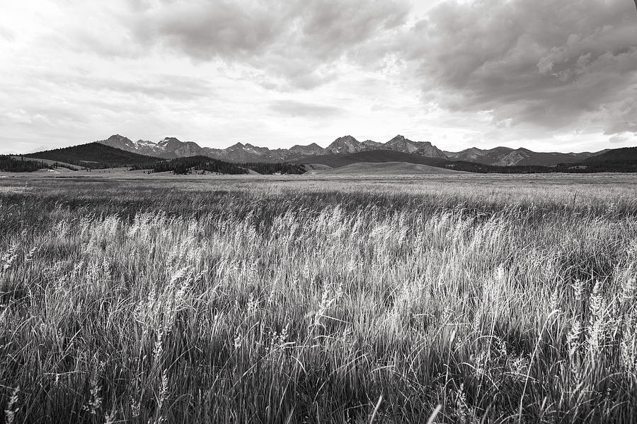Sawtooth Mountains Idaho II Bw Photograph by Alan Majchrowicz Sawtooth Mountains Idaho II Bw Photograph by Alan Majchrowicz