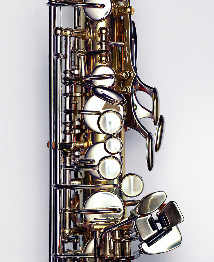 Saxophone Keys Photograph by Jonathan Kitchen